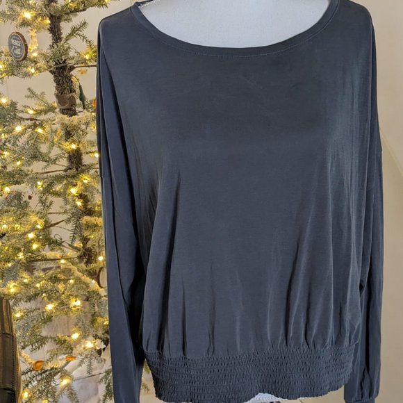 Lucky Brand gray sandwash tee XL - Picture 3 of 5